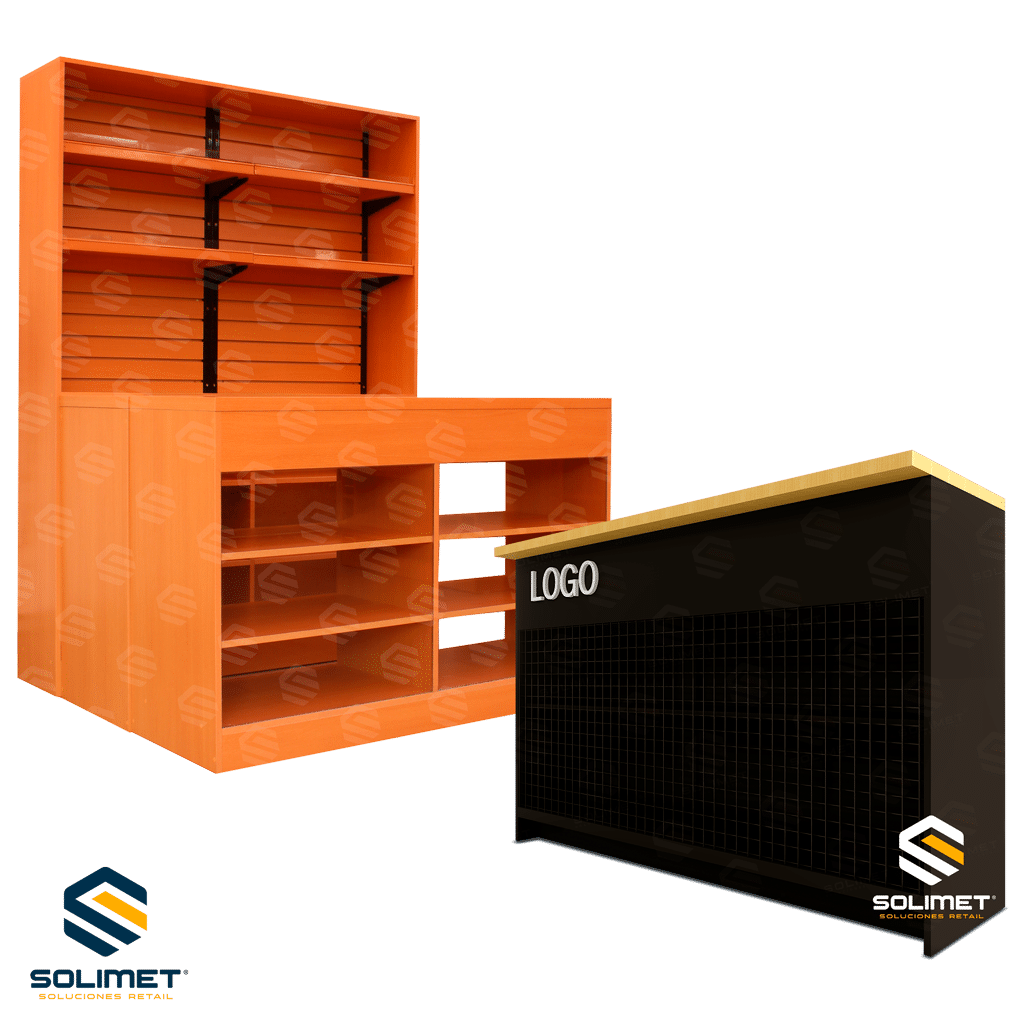 Mostrador Mueble para Caja de Cobro
