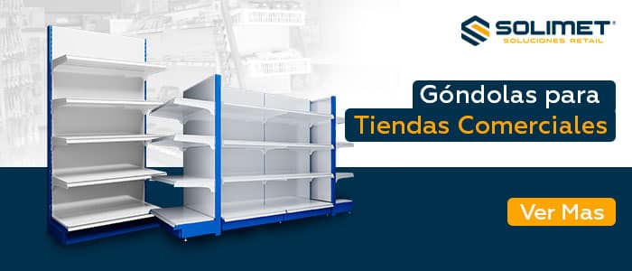 gondolas metalicas para tiendas