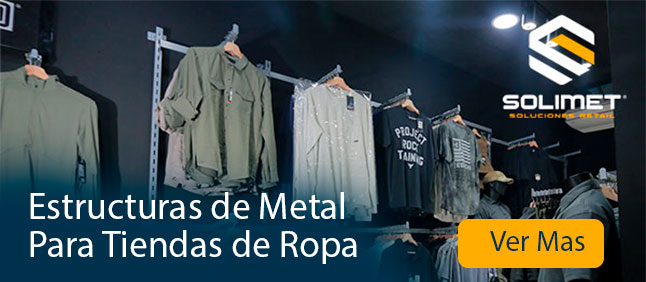 Estructuras de Metal para Tiendas de Ropa